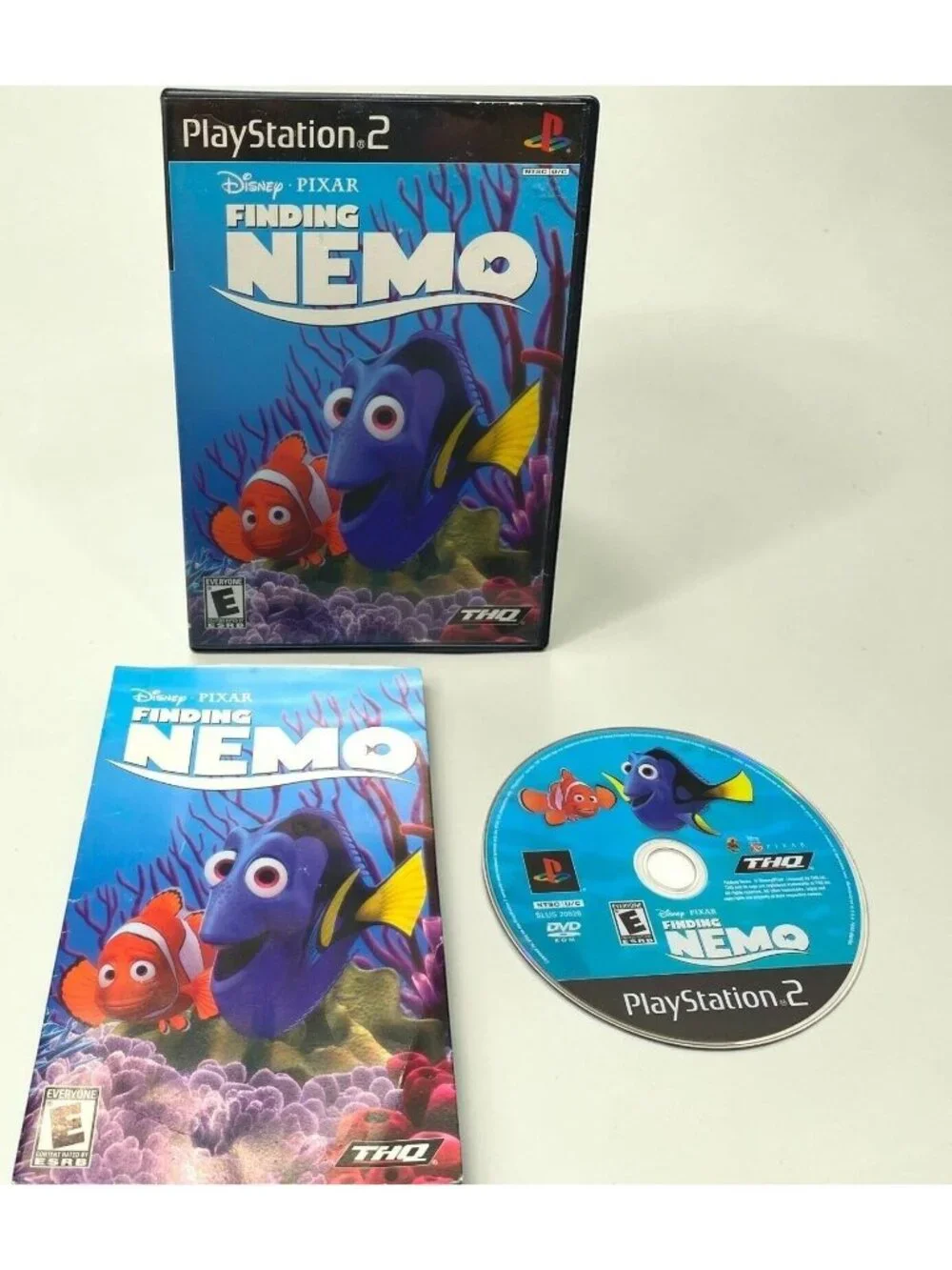 Finding Nemo Sony PS2 PlayStation 2 Video Game 2003 Complete Disney Pixar